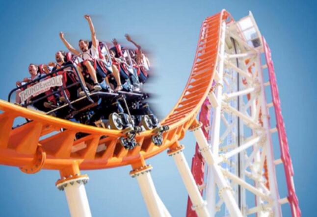 Zamperla贊培拉公司雷霆過山車(Thunderbolt)